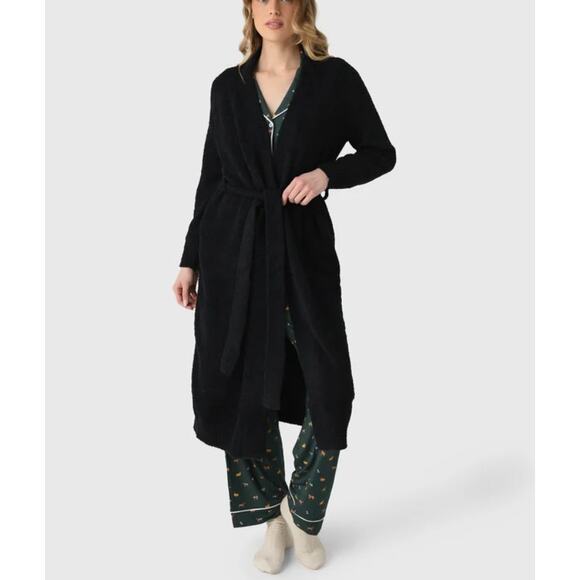 UGG Other - UGG Lenny Black Bathrobe Size Small NWT Relaxed Fit Soft Cozy Self-Belt Pockets